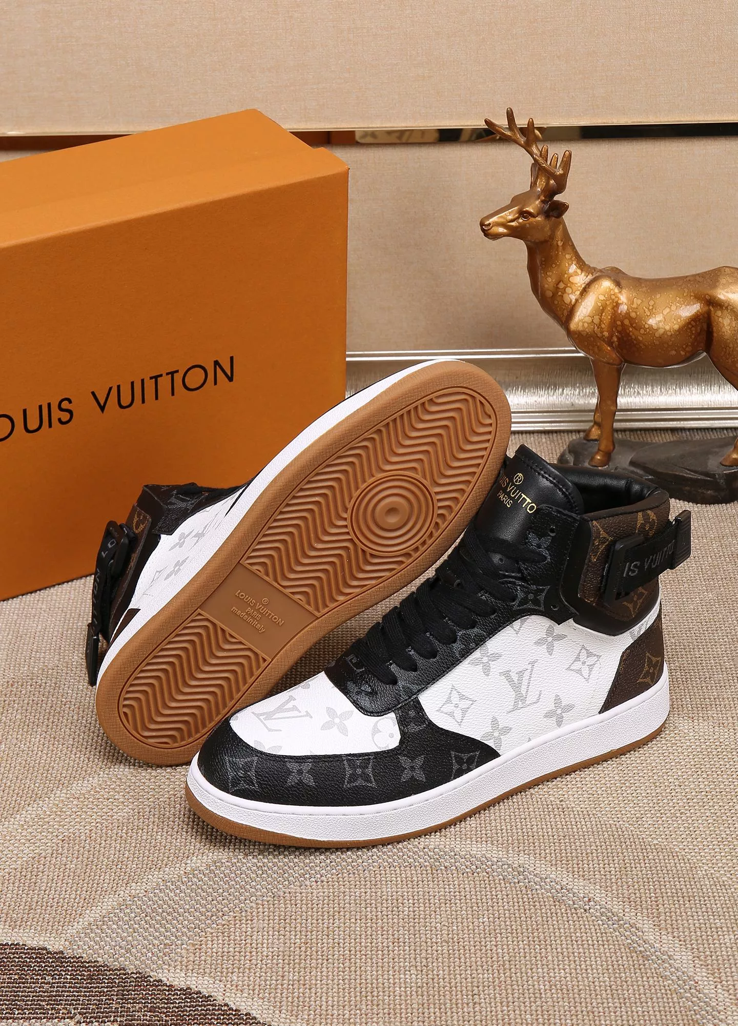 louis vuitton high tops chaussures pour homme s_12ba1a24